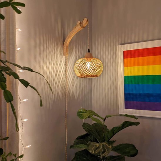 Applique murale rotin | Naturel Design - Le Château de la Déco