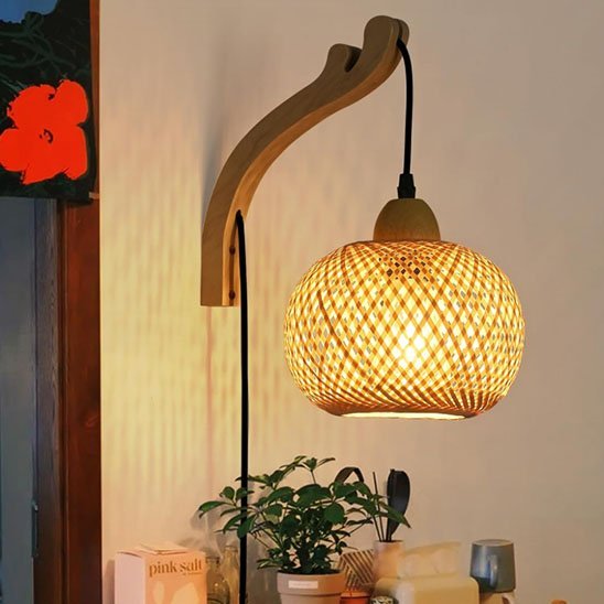 Applique murale rotin | Naturel Design - Le Château de la Déco