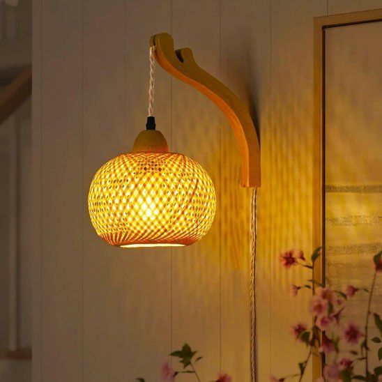 Applique murale rotin | Naturel Design - Le Château de la Déco