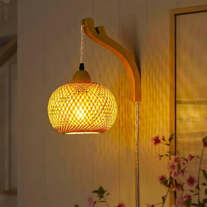 Applique murale rotin | Naturel Design - Le Château de la Déco