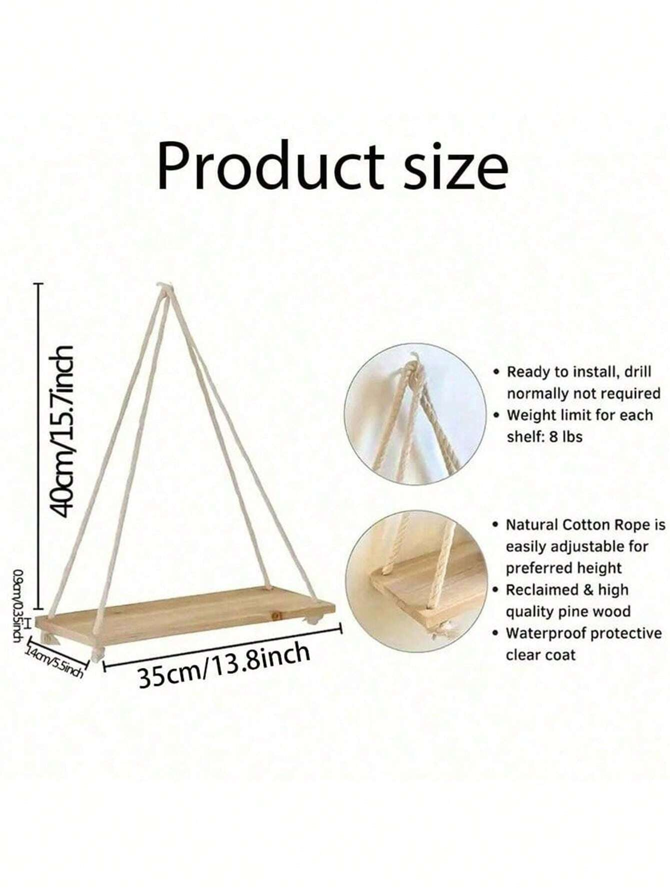 Etagere bois | Design Durable pale Le Château de la Déco