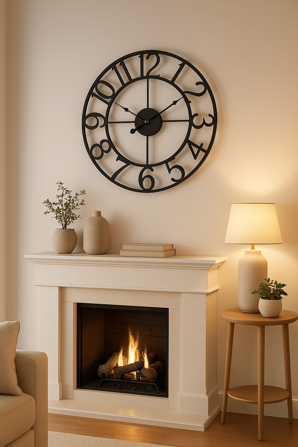 Horloge murale design | Rétro Élégance - Le Château de la Déco