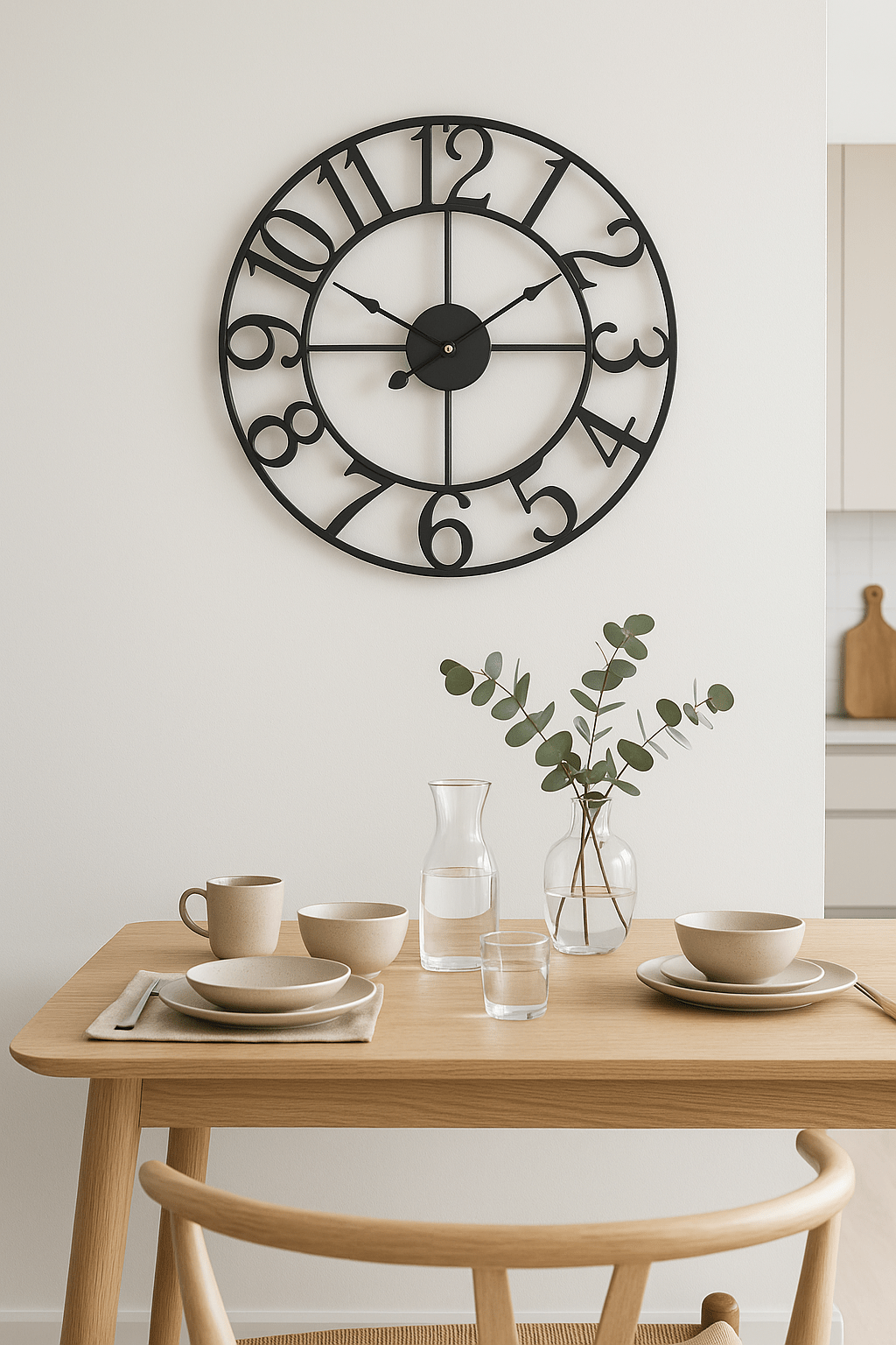 Horloge murale design | Rétro Élégance - Le Château de la Déco