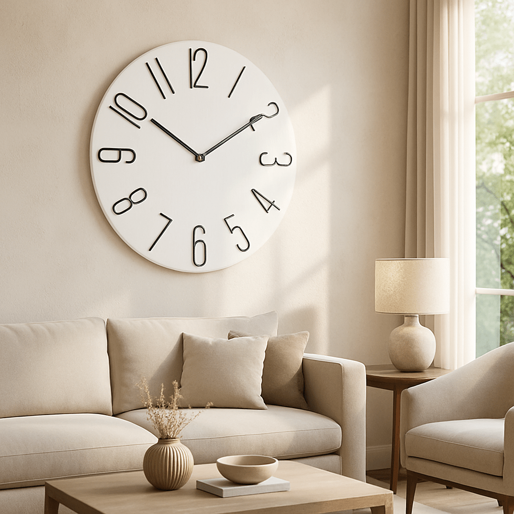 Horloge murale | Élégance Silencieuse - Le Château de la Déco