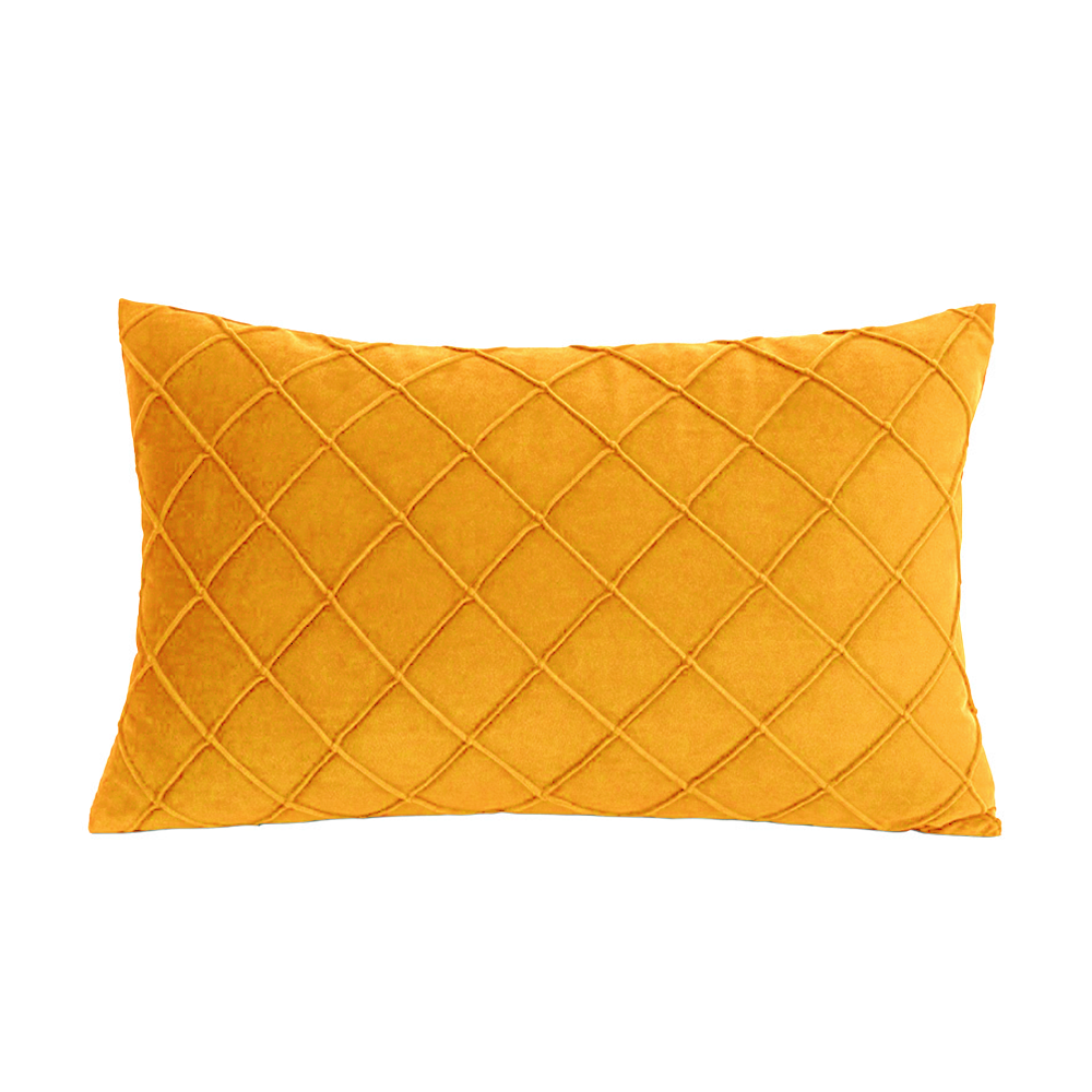 Housse coussin | Élégance Design jaune Le Château de la Déco
