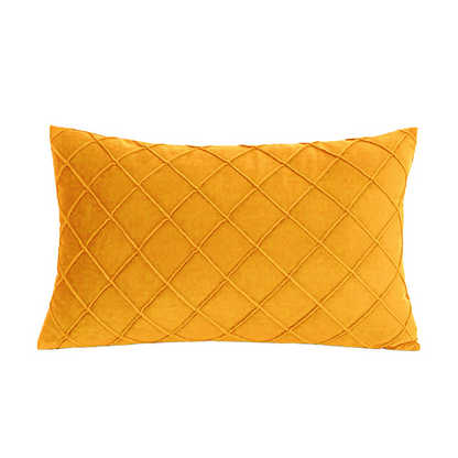 Housse coussin | Élégance Design jaune Le Château de la Déco