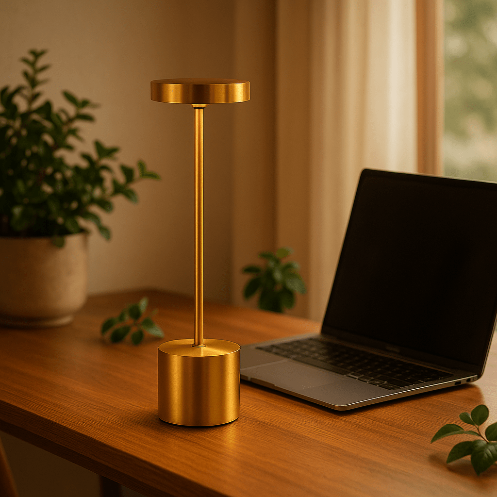 Lampe de table rechargeable | Élégance Tactile - Le Château de la Déco