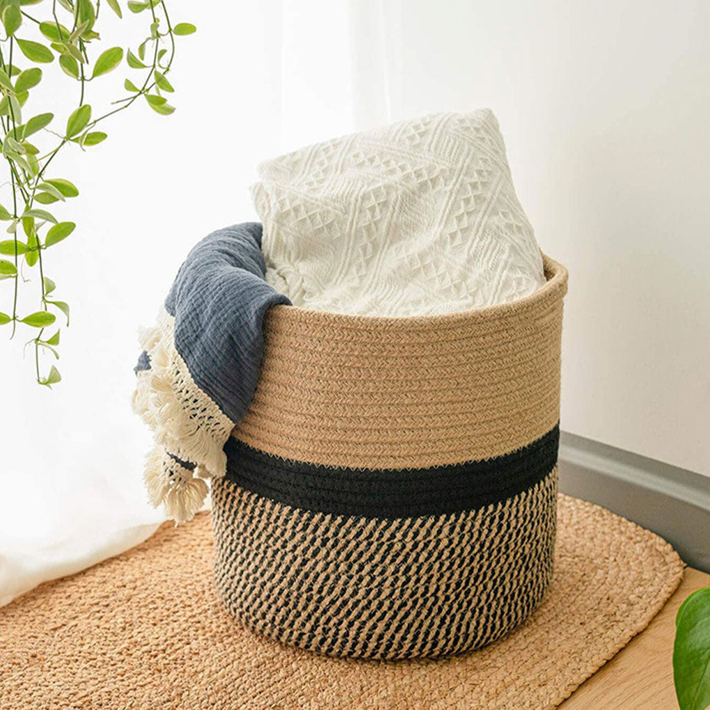 Caches pots | Élégance Naturelle noir Le Château de la Déco