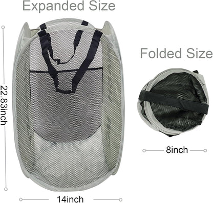 Panier à linge | Design Élégance gris