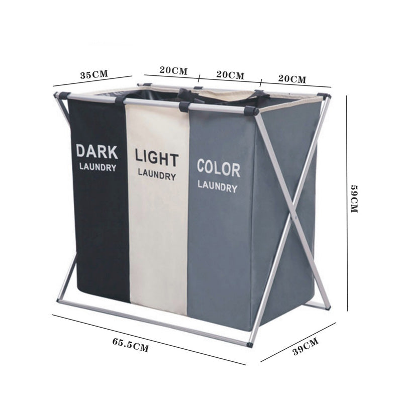 Panier à linge | Élégance Pratique  trois- Le Château de la Déco