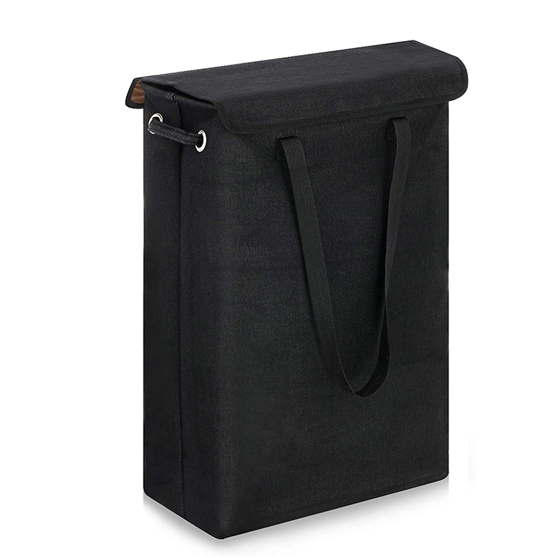 Panier à linge sale | Design Élégance noir Le Château de la Déco