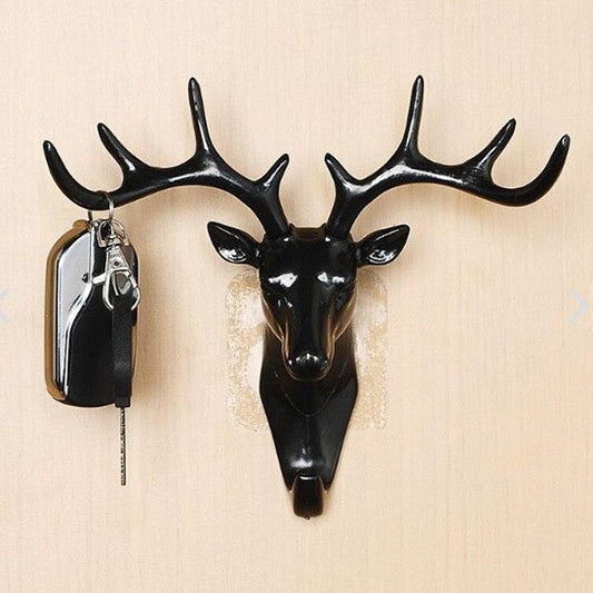 Porte clé mural | Tête de Cerf Scandinave - Le Château de la Déco