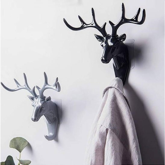 Porte clé mural | Tête de Cerf Scandinave - Le Château de la Déco
