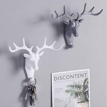 Porte clé mural | Tête de Cerf Scandinave - Le Château de la Déco