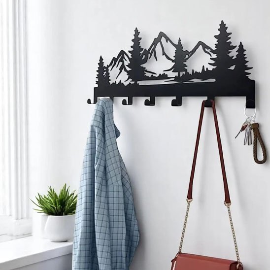 Porte clés mural | Montagne Design - Le Château de la Déco