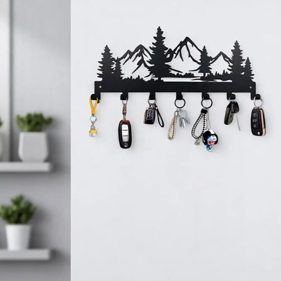 Porte clés mural | Montagne Design - Le Château de la Déco