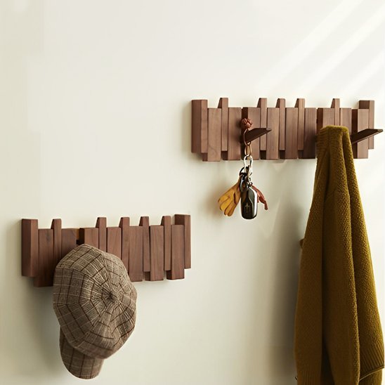 Porte manteau bois | PianoDesign - Le Château de la Déco