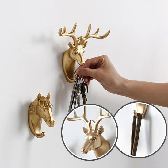 Porte manteau mural | Safari Gold - Le Château de la Déco