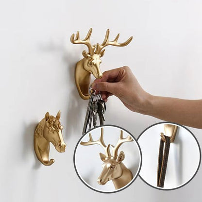 Porte manteau mural | Safari Gold - Le Château de la Déco