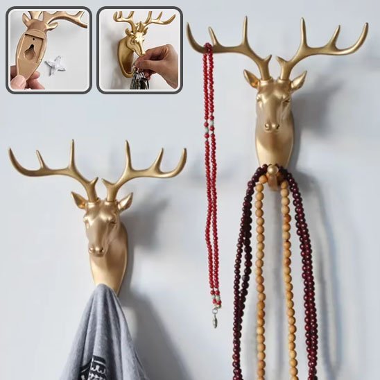 Porte manteau mural | Safari Gold - Le Château de la Déco