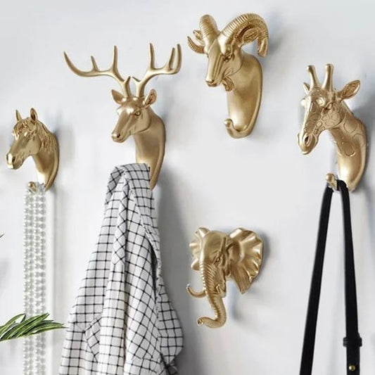 Porte manteau mural | Safari Gold - Le Château de la Déco