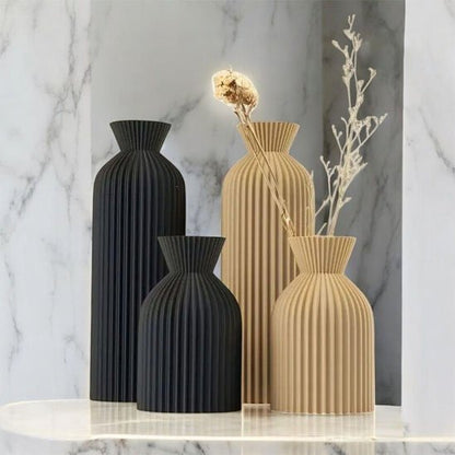 vase elegance intérieure noir beige